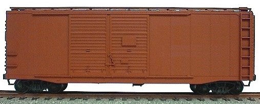 Accurail 3600 HO Undecorated 3600 Series 40' AAR Double Door Steel Boxcar