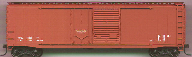 Accurail 5399 50' Combo-dr bx Data oxid
