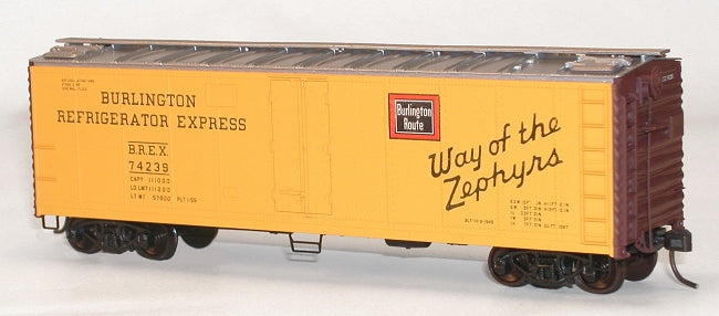 Accurail 8306 HO KIT 40' Steel Reefer, CB&Q