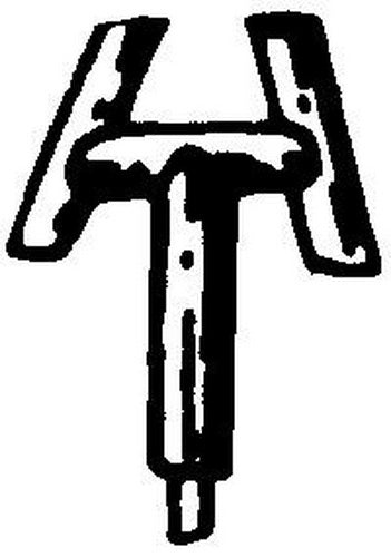 Alpine Division Scale Models 113 HO Cast Metal"A"Vents Use On Roofs (Pack of 12)