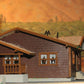 Alpine Division Scale Models 576 Brown Bungalow w/garage