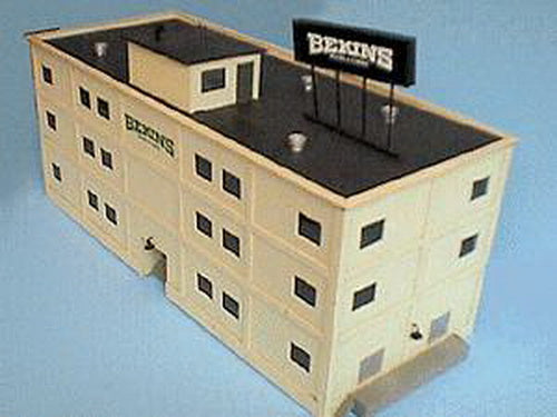 Alpine Division Scale Models 88 HO Bekins Storage Warehouse Building Kit