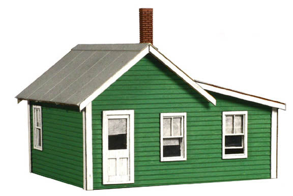 American Model Builders 798 HO Scale Laser Art Company House Xpress Kit