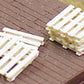 AM Models 501-12 HO Skids & Pallets (Pack of 12)