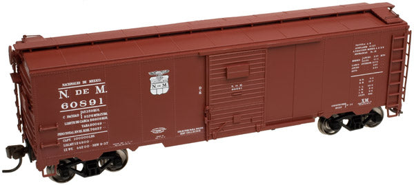 Atlas 20001260 HO Nationales de Mexico 1932 ARA Boxcar #60800