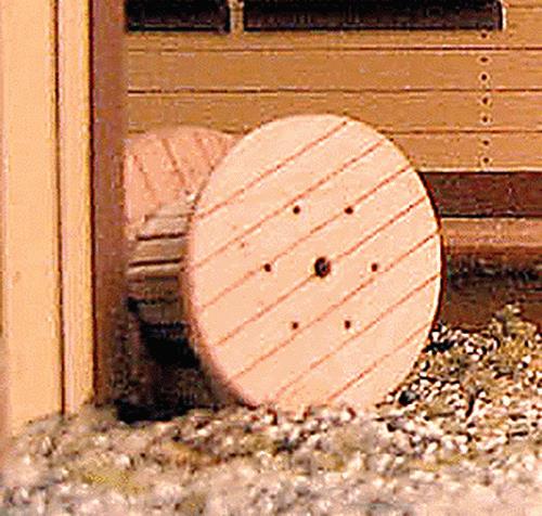 B.T.S. 23003 HO Cable Reel 4' Diameter (Pack of 4)