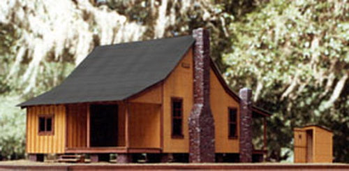 B.T.S. 27110 HO Scale The Shanty Building Kit