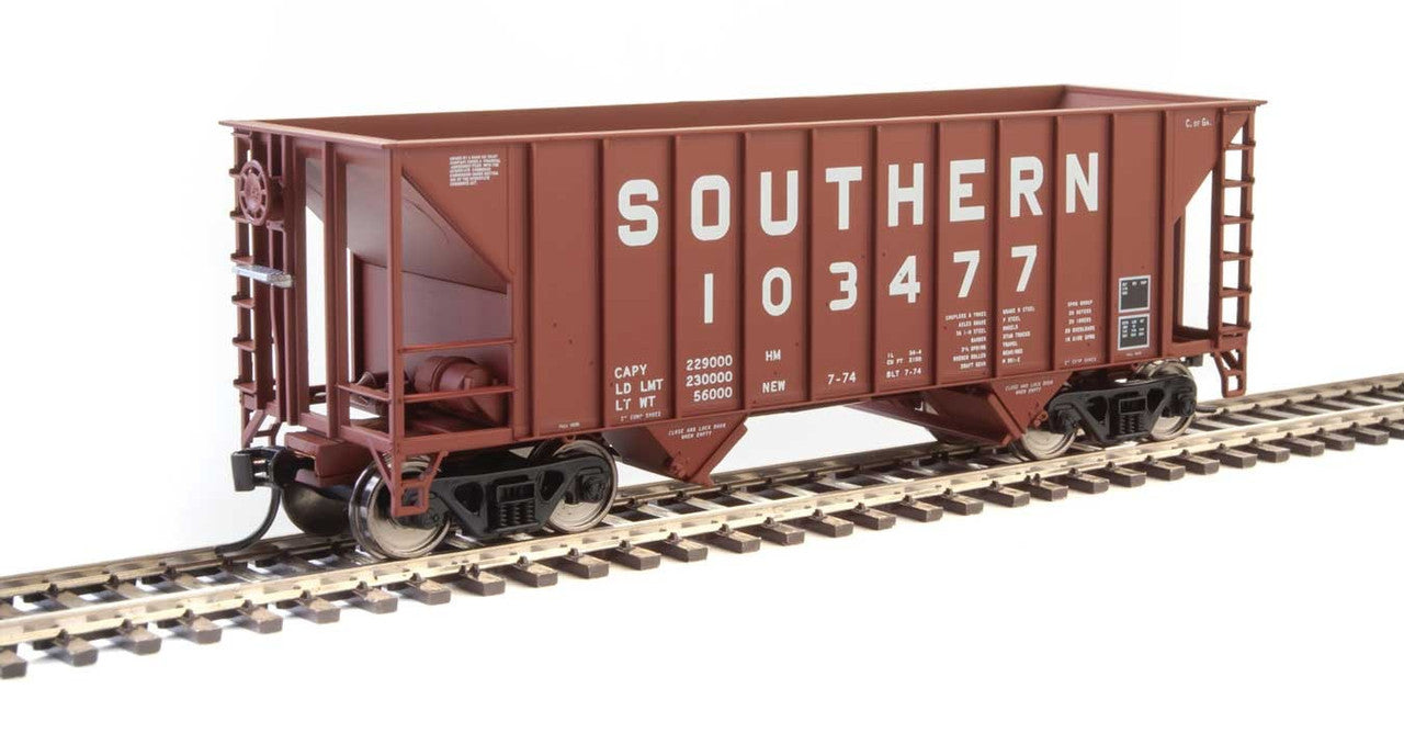 Walthers 910-6928 HO Southern Railway 34' 100-Ton 2-Bay Hopper Car #103477
