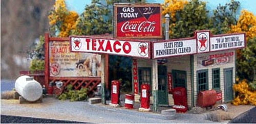 Bar Mills 0102 HO Bud Smiley's Gas Stop Building Laser Cut Kit
