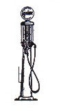 Berkshire Valley 504 O Standard Glass Top Gasoline Pump