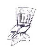 Berkshire Valley 605 O Scale Office Chair Metal Kit (Pack of 2)