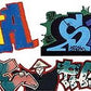 Blair Line 1230 N Graffiti Decals #30