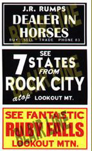 Blair Line 2251 HO Barn Sign Decals Set #2