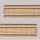 Blair Line 065 N Laser-Cut 2-Lane 1.80" Wood Grade Crossing (Pack of 2)