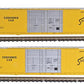 Bluford Shops 86182 N Frisco 86' Double Door Auto Parts Boxcar (Set of 2)