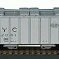 Bowser 56104 HO ACF 70 Ton 2 Bay Covered Hopper Kit New York Central