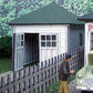 Branchline Trains 630 HO Buick Garage Laser-Art Kit