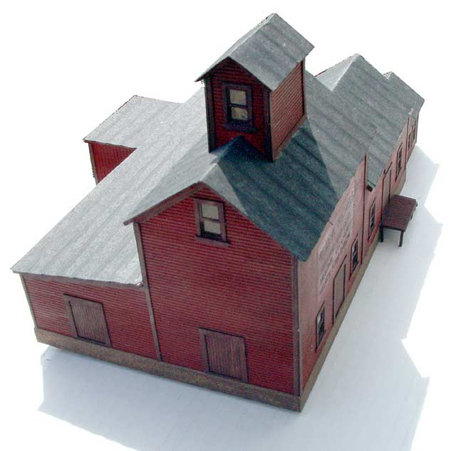 Branchline Trains 692 HO George A. Nickel's Milling & Feed Supply Laser-Cut Kit