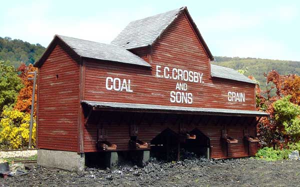 Branchline Trains 694 HO Scale Crosby''s Coal Building Kit