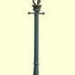 Brawa 5202 HO Scale Hamburger Gas Lantern on Post