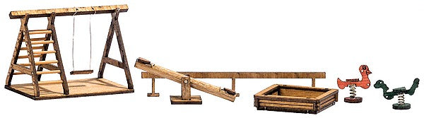 Busch 1485 HO Scale Playground Equipment Kit