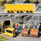 Busch 5020 HO Scale Yellow Tipper Wagons Set #1 (Pack of 3)