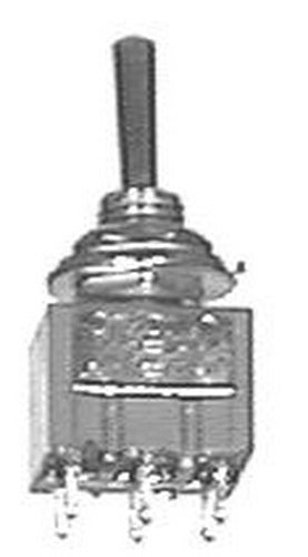 Circuitron 9121-02 Switch DPDT On-Off-On (Pack of 2)