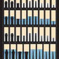 City Classics 709 HO Scale Curtains w/Shades For Windows (Set of 50)