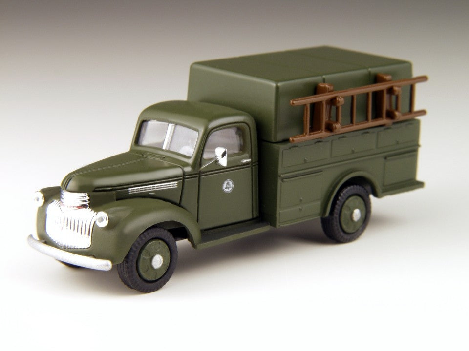 Classic Metal Works 30304 HO Mini Metals Bell Tel '41/46 Chevy Utility Truck