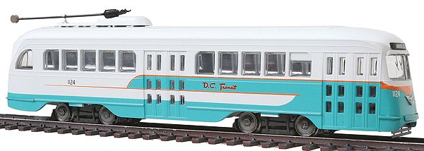 Con-Cor 93009 HO Scale PCC Streetcar D.C. Transit