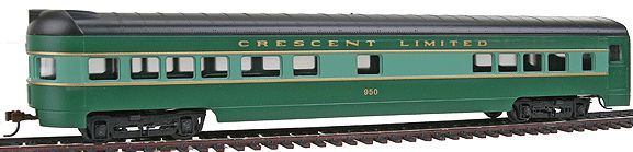 Con-Cor 0001-000964 HO Southern Crescent Limited 72' Observation Car #950