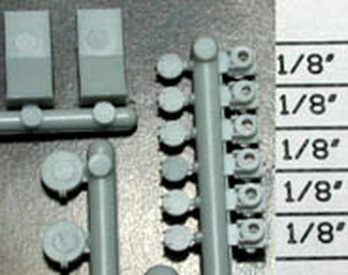 Detail Associates 1026 HO SP High Type Ditch lights with MU Stand