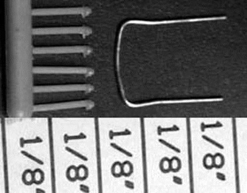 Detail Associates 2216 HO Pilot Grab Irons Curved Anticlimber (Pack of 12)