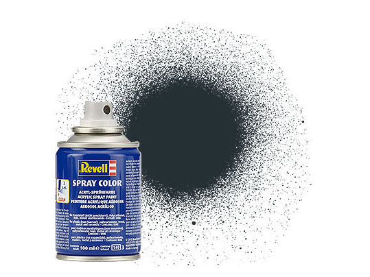 Revell 34109 Anthracite Grey Matt Acrylic Paint - 100 ml. Spray Can