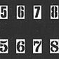 Detail Associates NB2601 HO Scale Number Board Stencil (Pack of 2)