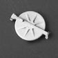 Detail Associates 6218 HO Round Covered Hopper Hatch Set (Pack of 8)