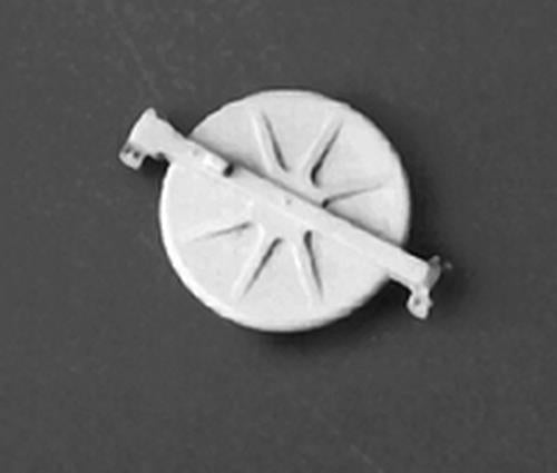 Detail Associates 6218 HO Round Covered Hopper Hatch Set (Pack of 8)