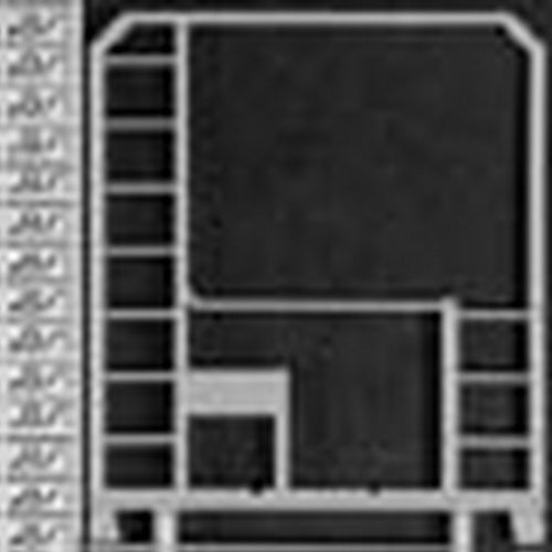 Detail Associates 6431 HO End Frame Ladders (Pack of 2)