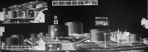 Detail Associates 7506 HO Tank Farm Rail Scene Background – Trainz