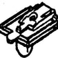 Details West 201 HO Scale Sand Filler Hatch GP-7 GP-9 GP-18 GP-20 (Pack of 4)