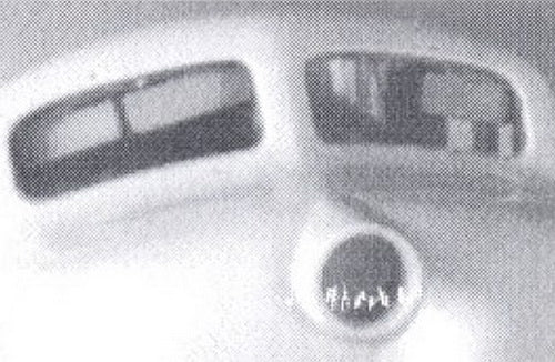 Details West 324 HO Scale Cab Interior Sun Visor (Pack of 2)