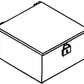 Details West 910 HO Scale Medium Unpainted Metal Ground Box (Pack of 2)