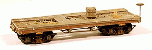Durango Press DP-53 HO/HOn3 Westside Lumber Co. Flat Car With Rotten Boards Kit