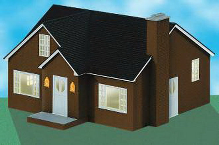 Lionel 6-34121 O Gauge Brown Bungalow House