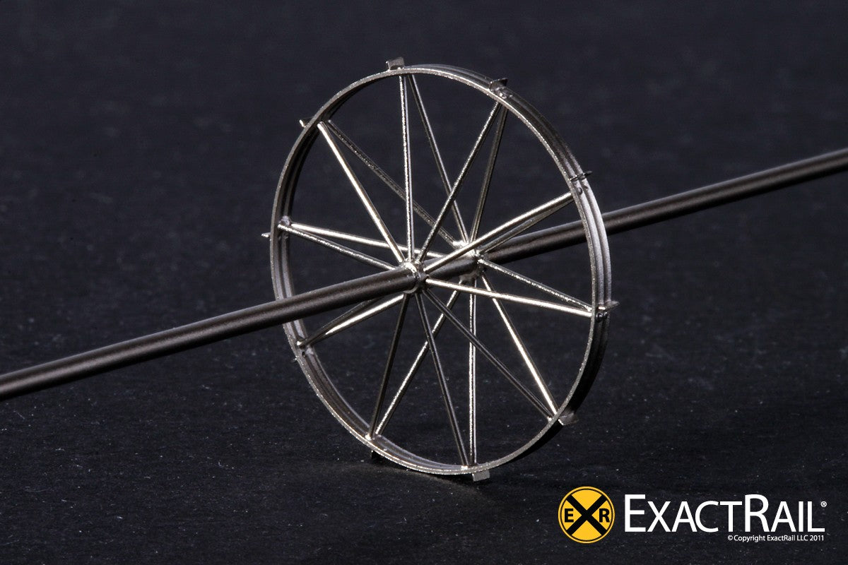 ExactRail EP-90001-1 HO Irrigation Wheel Line - Assembled (Brass)