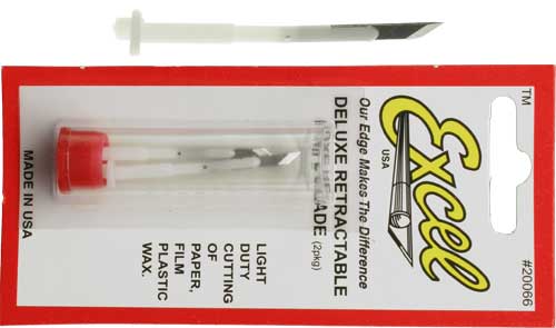 Excel 20066 #66 Deluxe Retractable Replacement Blade (Pack of 2)