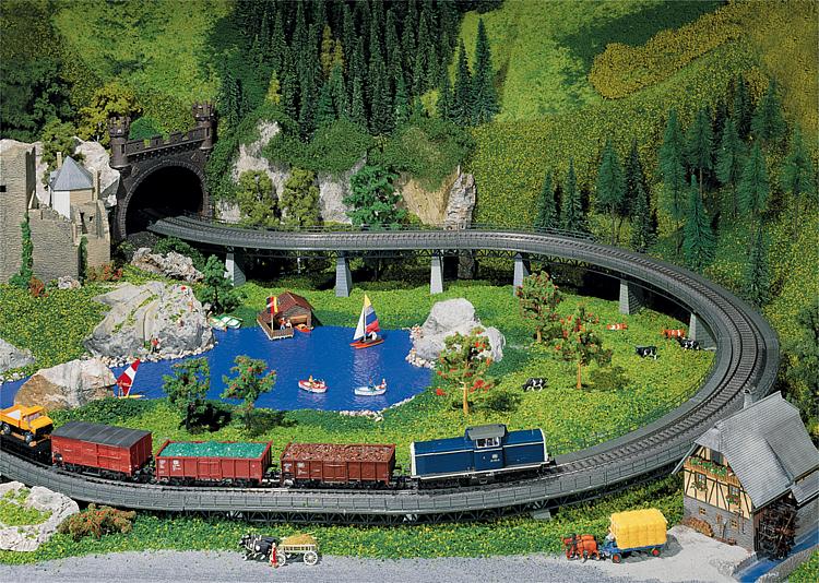 Faller 120470 HO Scale Up and Over Bridge Model Building Kit