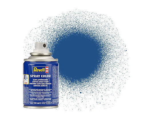 Revell 34156 Blue Matt Spray Color Acrylic Paint - 100 ml. Spray Can