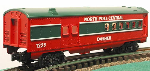 Lionel 6-25182 O Gauge North Pole Central Coach Car #1223