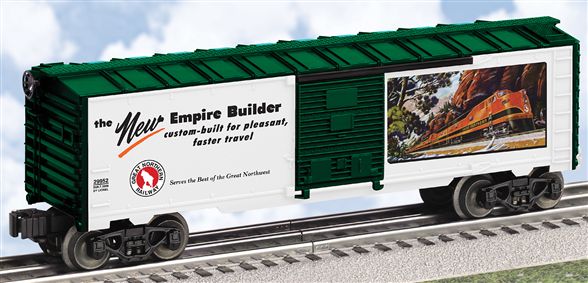 Lionel 6-29952 O Gauge Great Northern Railroad Art Boxcar